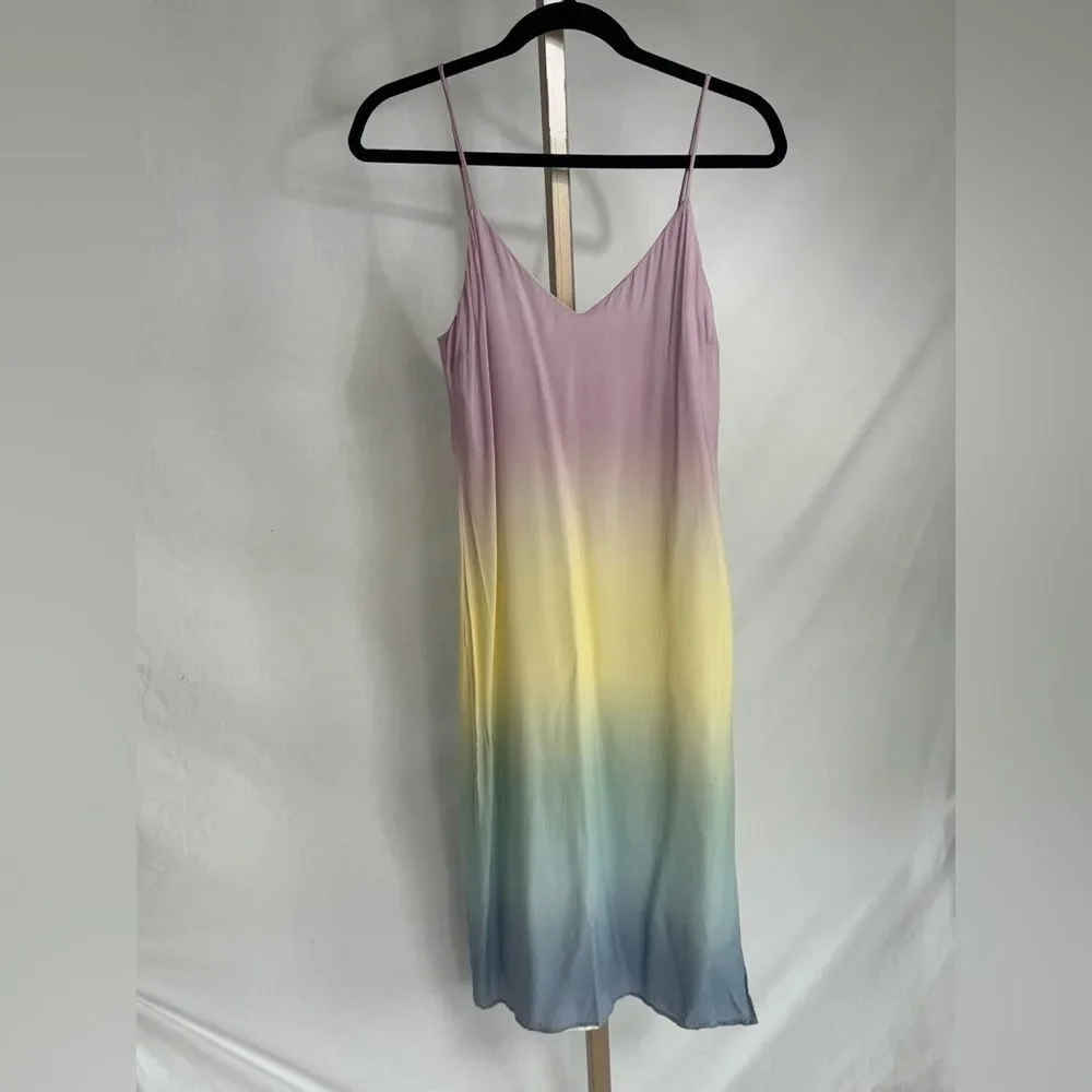 BB Dakota Ombre You Say Dress Estimated Womens Size XS Anthropologie Pastel - Picture 2 of 7